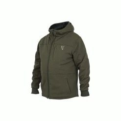 Fox Collection Green/Silver Sherpa Hoody