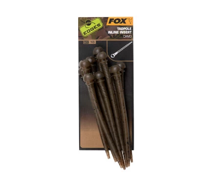 Fox Edges Camo Tadpole Inline Insert 10 Pieces 1 Fox Edges Camo Tadpole Inline Insert 10 Pieces