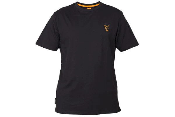 Fox Collection Black Orange T- Shirt 3 Fox Collection Black Orange T- Shirt - Image 3