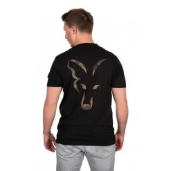 Fox Black Fox Head Logo T-Shirt -Cheap Predator Pro Tackle Store 2d113fa43a3b8708