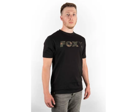 Fox Black / Camo Raglan T-shirt 1 Fox Black / Camo Raglan T-shirt