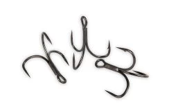 Fox Rage Predator Powerpoint X-Strong Trebles Semi-Barbed (8 Pcs)