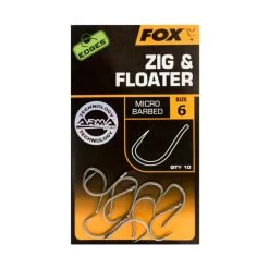 Fox Edges Zig & Floater Hooks -Cheap Predator Pro Tackle Store 421c731d12054a01