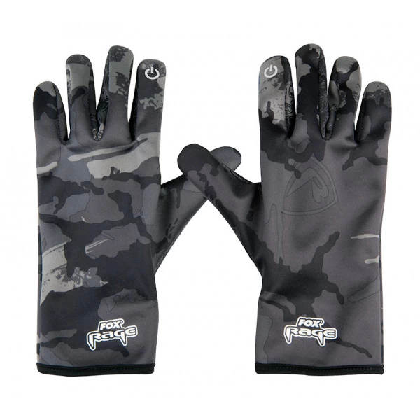 Fox Rage Thermal Camo Gloves 1 Fox Rage Thermal Camo Gloves