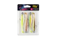 Fox Rage Slick Shad Mixed UV Colour Pack Loaded