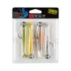 Fox Rage Spikey Shad Mixed UV Colour Pack Loaded (4 Pieces)