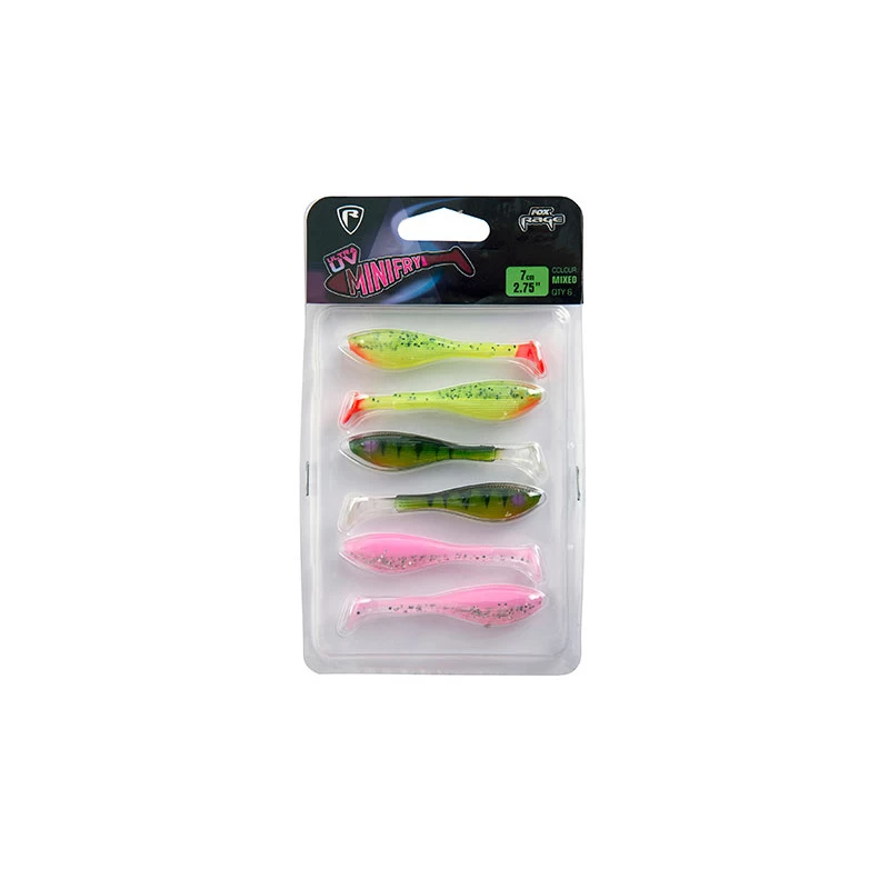 Fox Rage UV Mini Fry 7 Cm 6-pack 2 Fox Rage UV Mini Fry 7 Cm 6-pack - Image 2