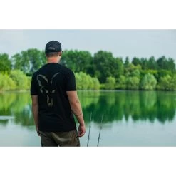 Fox Black Fox Head Logo T-Shirt -Cheap Predator Pro Tackle Store b8c81287b6fca294