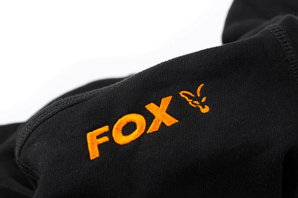 Fox Collection Black/Orange Hoody 2 Fox Collection Black/Orange Hoody - Image 2