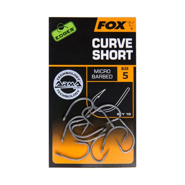 Fox Edges Curve Shank Short Hooks 3 Fox Edges Curve Shank Short Hooks - Image 3